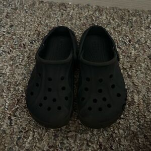 Kids Black Crocs